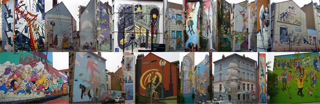 Brüssel Comic Spaziergang